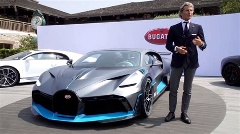 Bugatti Divo Introduction with Stephan Winkelmann, Bugatti President ...