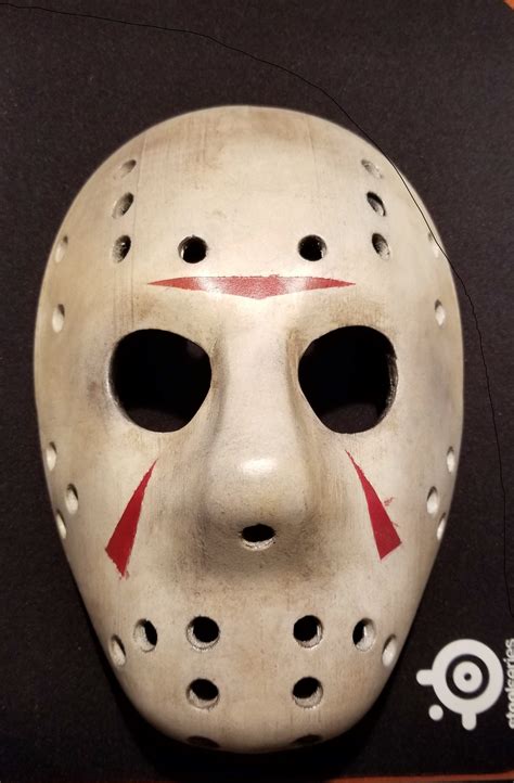 Printable Jason Mask He first appeared in the original movie in 1980