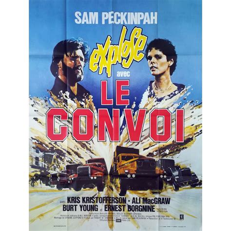 CONVOY Movie Poster 47x63 in.