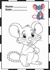 Cute Animals Coloring Book 20 Printable Pages For K & PreK sketch template