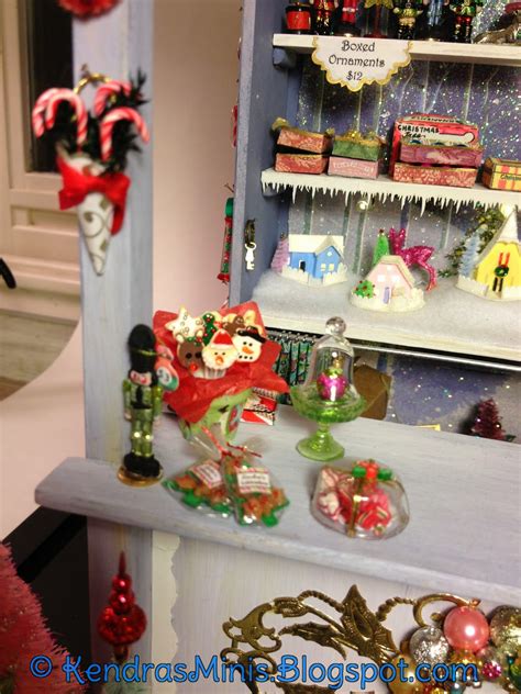 Kendra's Minis: Christmas Market Stall FINISHED!!