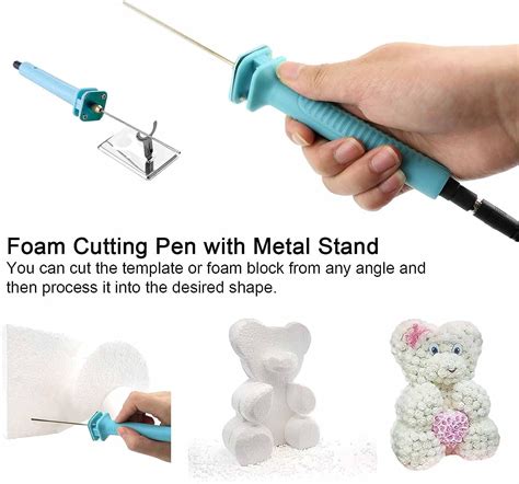 Electric Foam Cutter Pen 10CM - Hot Wire Styrofoam Cutting Tool with ...