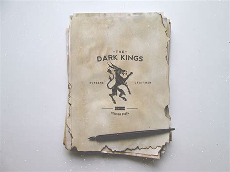 The Dark Kings - Brand & Logo Project on Behance