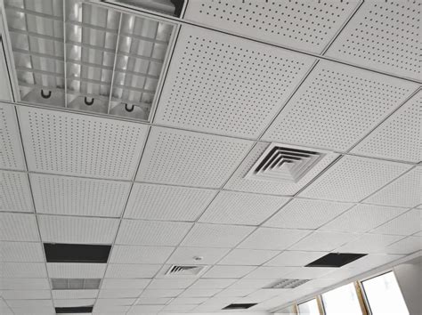 Acoustic Perforated Gypsum Ceiling Tiles - Montak Ceiling