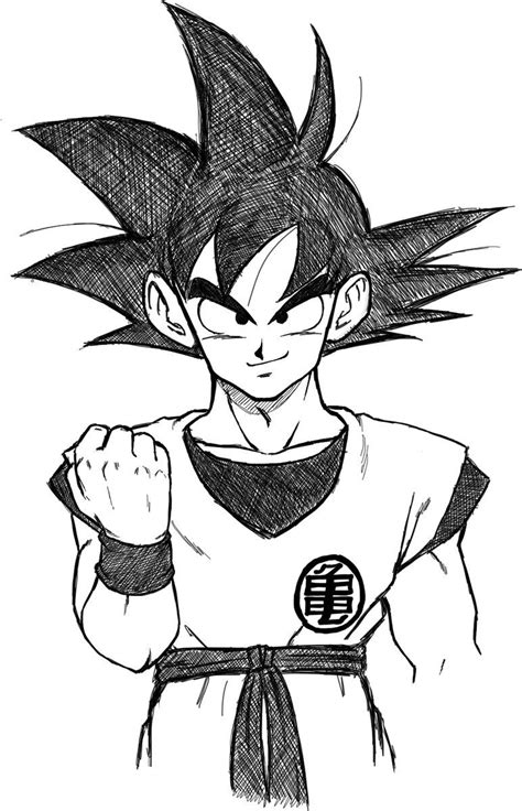 Mrmutenroshi: Dragon Ball Z Goku Drawing Easy / Drawing Is Easy: Goku Super Siyain 3 (ssj3 ...