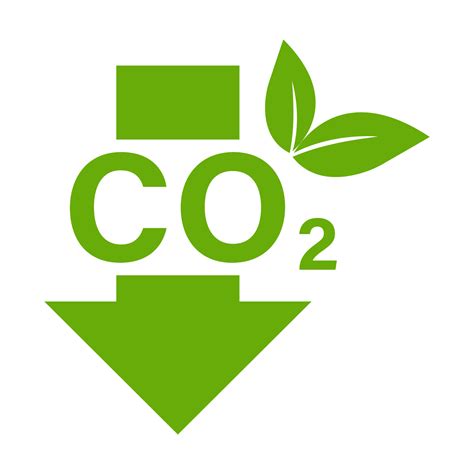 reducing CO2 emissions icon vector stop climate change sign for graphic design, logo, website ...