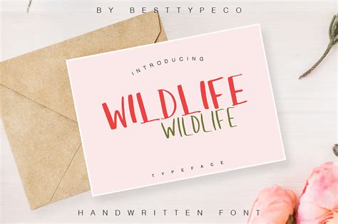 Calligraphy Font - WildLife Best Fonts FREE - Commercial Use