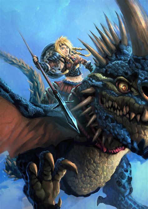 Astrid - How to Train your Dragon by MoshYong on DeviantArt