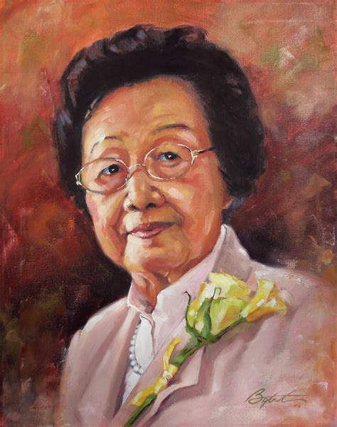 Grandma Yau Painting by Todd Baxter - Fine Art America