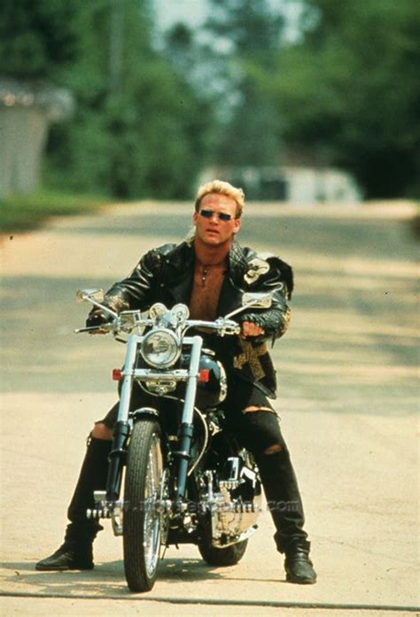 Brian Bosworth from the movie "Stone Cold" | Star trek poster, Super bikes, Biker movies