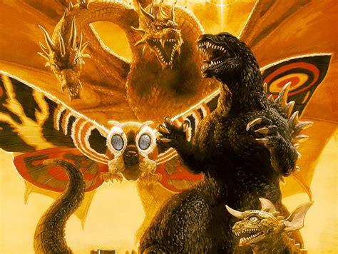 Download "Godzilla Vs King Ghidorah" wallpapers for mobile phone, free ...