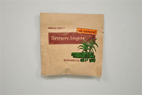 All Natural Brown Sugar Packet 0.46 oz (96 Units)-Dealsonet.com