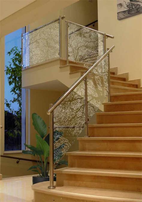 Frosted Glass Balustrade Panels - Clearlight Designs