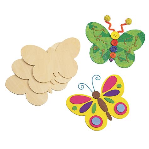 HC179250 - Wooden Butterfly Shapes - Pack of 12 | Findel International