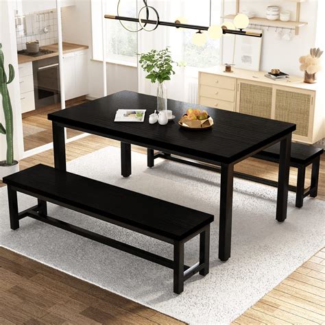 Dining Room Tables With Benches