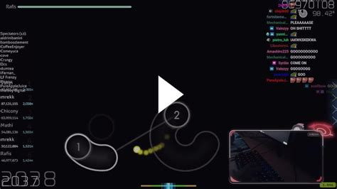 #1 Osu! Player mrekk full combos infamous map with double time modifier settings one of the most ...