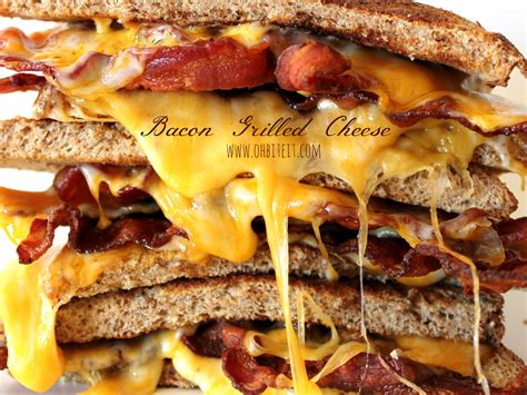 Bacon Grilled Cheese! | Oh Bite It