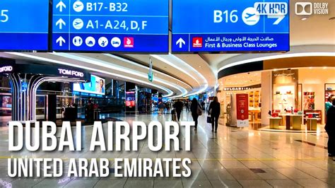 Dubai Airport (DXB), Terminal 1-3 - 🇦🇪 United Arab Emirates [4K HDR ...