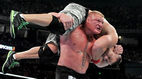 John Cena vs. Brock Lesnar – WWE World Heavyweight Championship Match ...