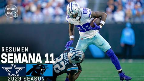 Dallas Cowboys vs. Carolina Panthers | Semana 11 NFL 2023 | NFL ...