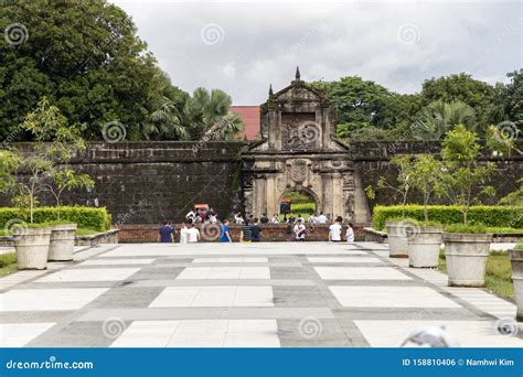 People Who Tour Fort Santiago Intramuros, Manila, Philippines, Sep 15, 2019 Editorial Photo ...