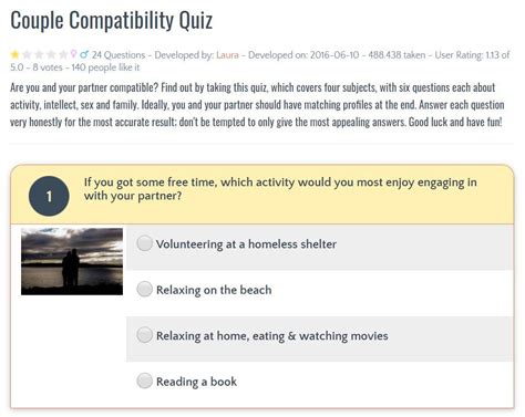 7 Best Love Compatibility Tests for Couples