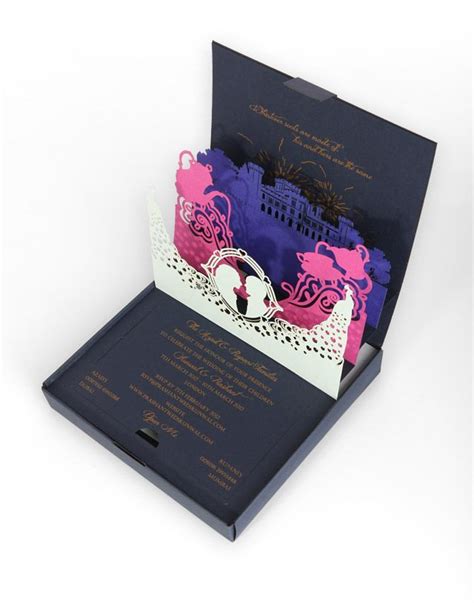 5 Amazing Pop-Up Wedding Invitations | Pop up invitation, Wedding ...