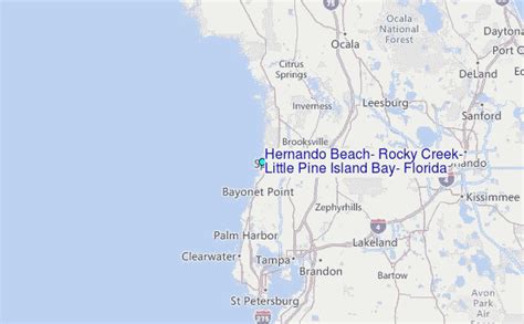 Hernando Beach Florida Map - Storm King's Thunder Map