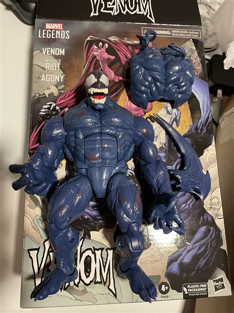 Marvel Legends 6" Riot (Symbiote) from Amazon Exclusive Venom 3 Pack IN ...