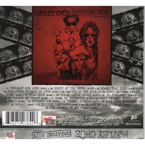 Motley Crue - Greatest Hits - Mötley Crüe mp3 buy, full tracklist