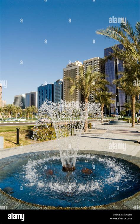 Abu Dhabi Skyline Stock Photo - Alamy