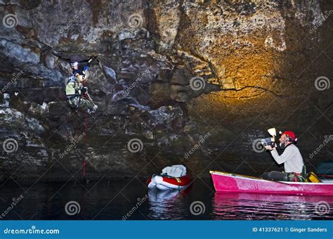 Cave Exploration Equipment Hanged On A Wooden Cabin Editorial Image | CartoonDealer.com #81977342