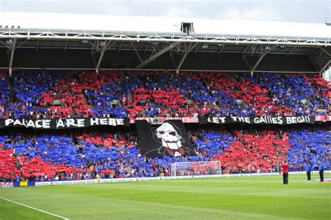 Crystal Palace fans announce their Premier League arrival with menacing ...