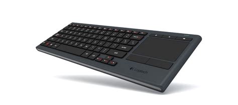 Logitech 920-006093 K830 Wireless Illuminated Backlit Multimedia Keyboard and Touchpad Combo ...