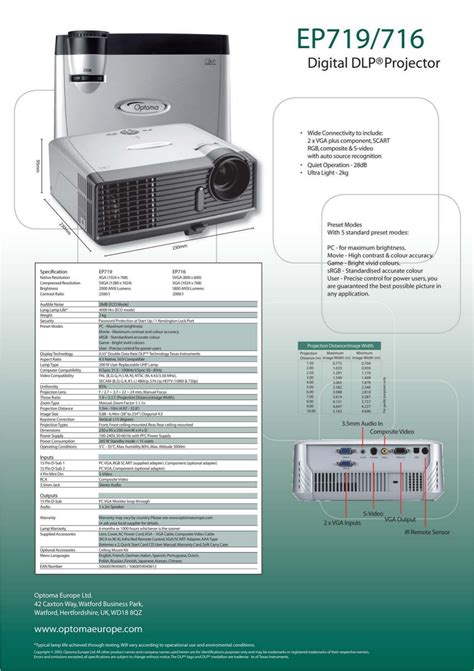 Optoma Dlp Projector Manual