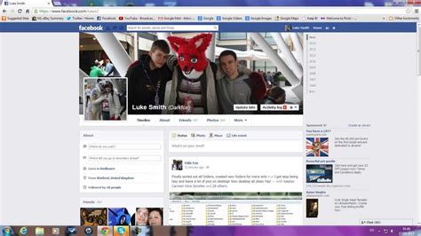 The New Facebook Profile Layout 2013 - YouTube