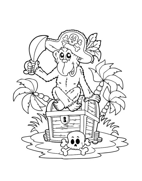 Pirate Coloring Pages: 108 Printable Drawings