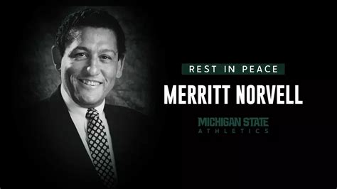 Former MSU AD Merritt Norvell Passes Away - Michigan State University ...