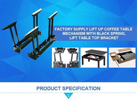Factory Supply Lift Coffee Table Mechanism With Black Spring, Lift Table Stand