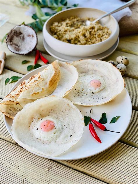 Appam or Sri Lankan hoppers - Ramona's Cuisine | Recipe | Food, Cracker ...