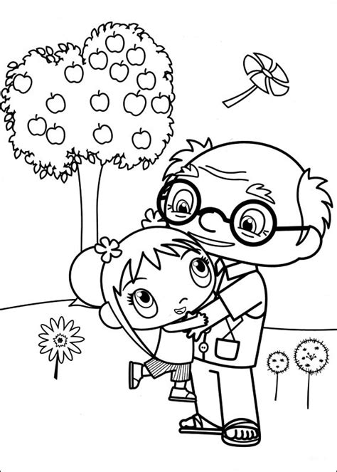 Fun Coloring Pages: Ni Hao Kai Lan Coloring Pages