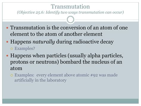 Transmutation And Nuclear Energy Chemistry