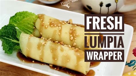 How to make Fresh Lumpia Wrapper - YouTube