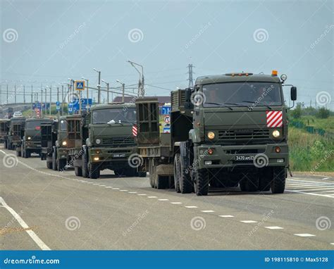 Convoy of Military Trucks on the Highway Editorial Image - Image of lorry, vehicle: 198115810