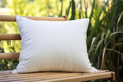 Premium AI Image | Organic cotton pillow promotes a sustainable and healthy lifestyle