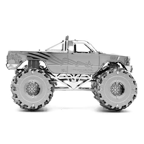 Metal Earth Vehicles - Monster Truck | 3D Metal Model Kits