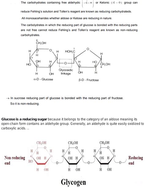 Difference Between Reducing And Non Reducing Sugar