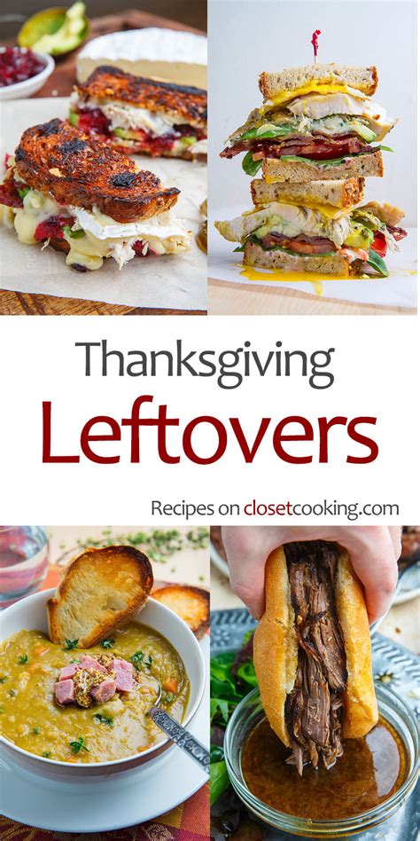 Thanksgiving Leftover Recipes - Closet Cooking