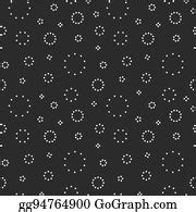 900+ Black Circles Dotted Background Seamless Pattern Clip Art ...