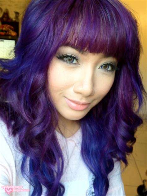 Purple hair | ninafashionlife